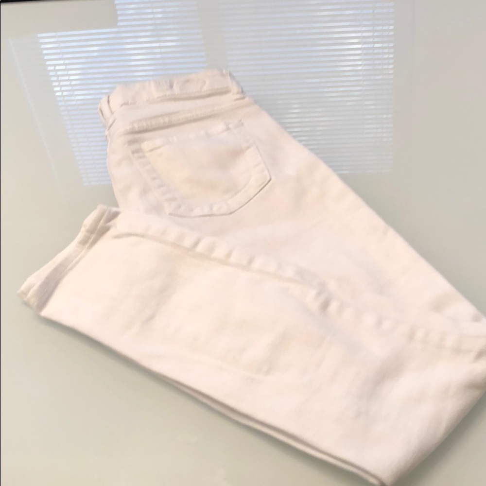 White jeans
